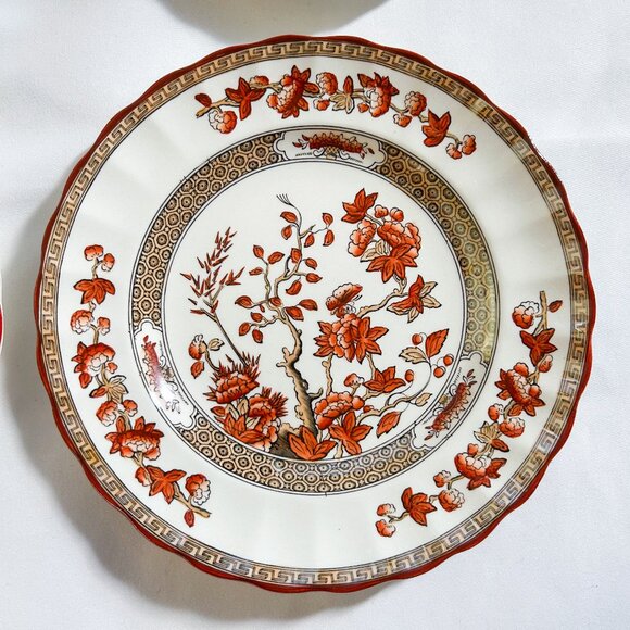 Copeland Spode India Tree China Vintage Dessert Plates, Set of 6 - Picture 7 of 11